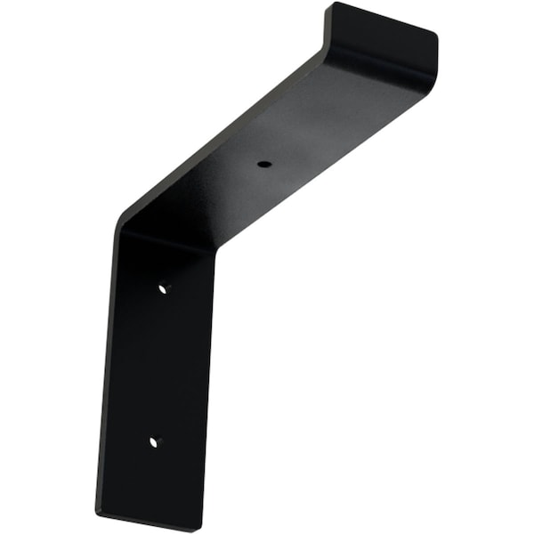 Ekena Millwork Steel Truss Shelf Bracket, Powder Coated Black 2"W x 8"D x 6 3/4"H BKTM02X08X06TSPBL - main
